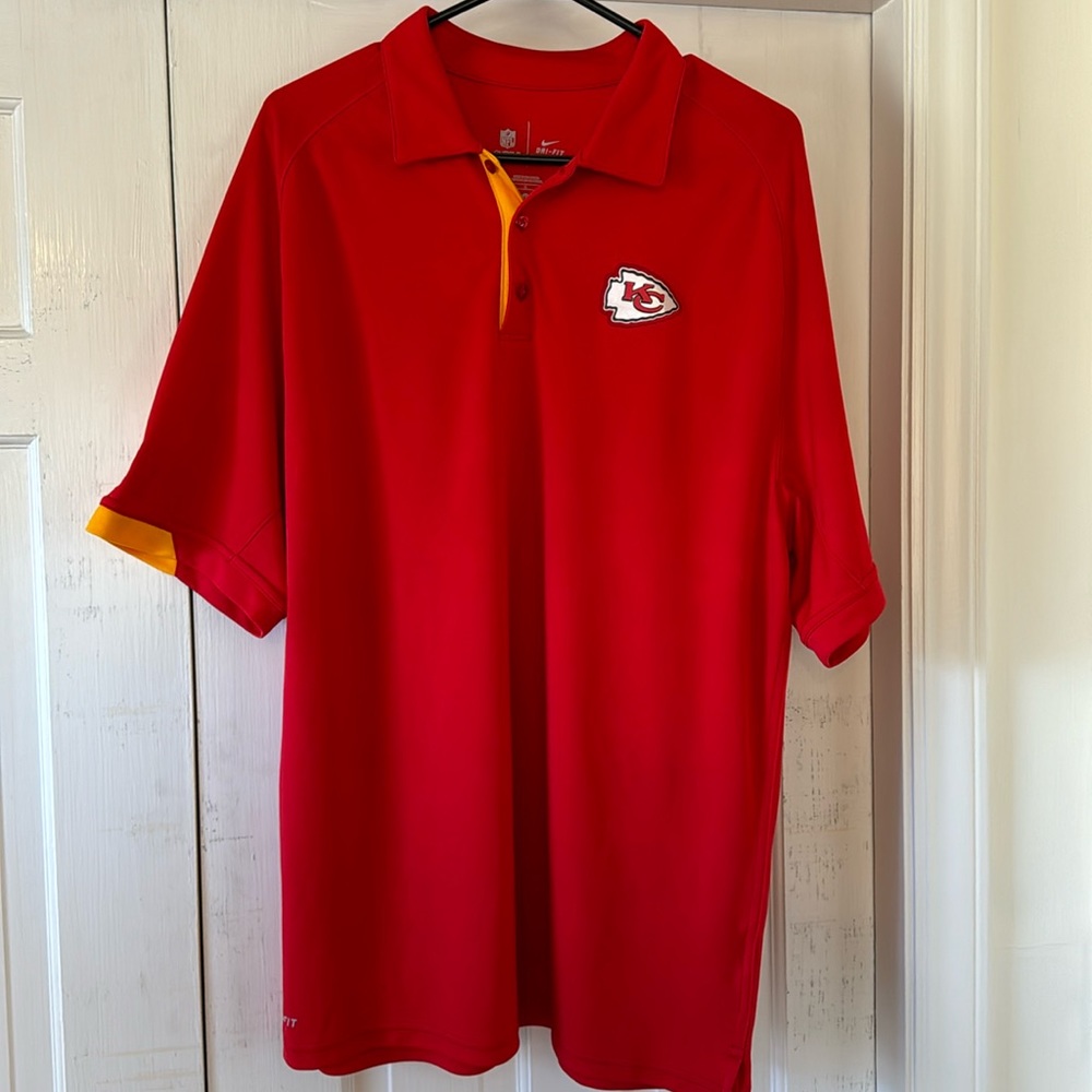 Men’s Nike Dri-Fit Kansas City Chiefs Polo